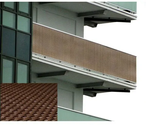 Umělý ratan - přírodní, výška 1 m