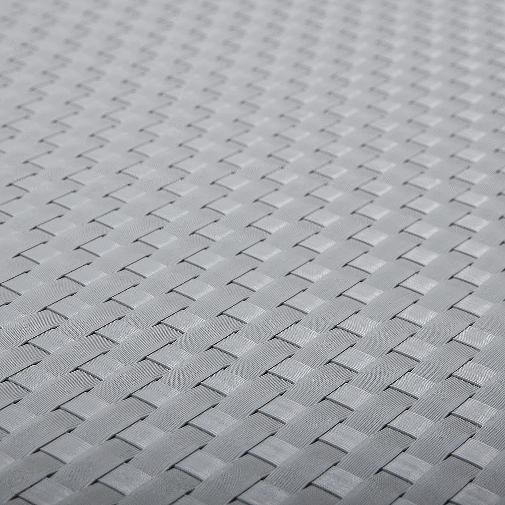 Umělý ratan - světle šedá, výška 0,9 m