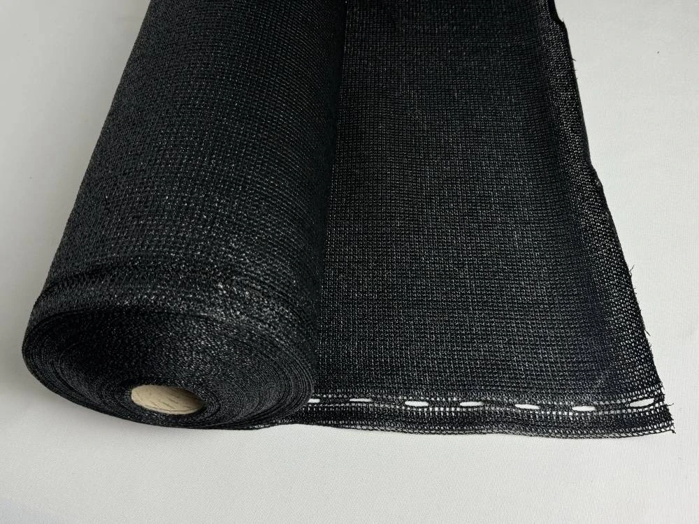 Stínící tkanina PloteS 90%, výška 1,8 m - černá