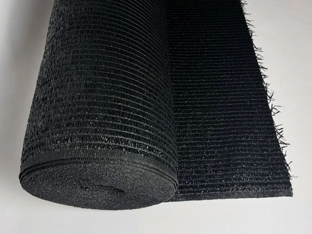 Stínící tkanina SuperPloteS 100%, výška 1,6 m - černá