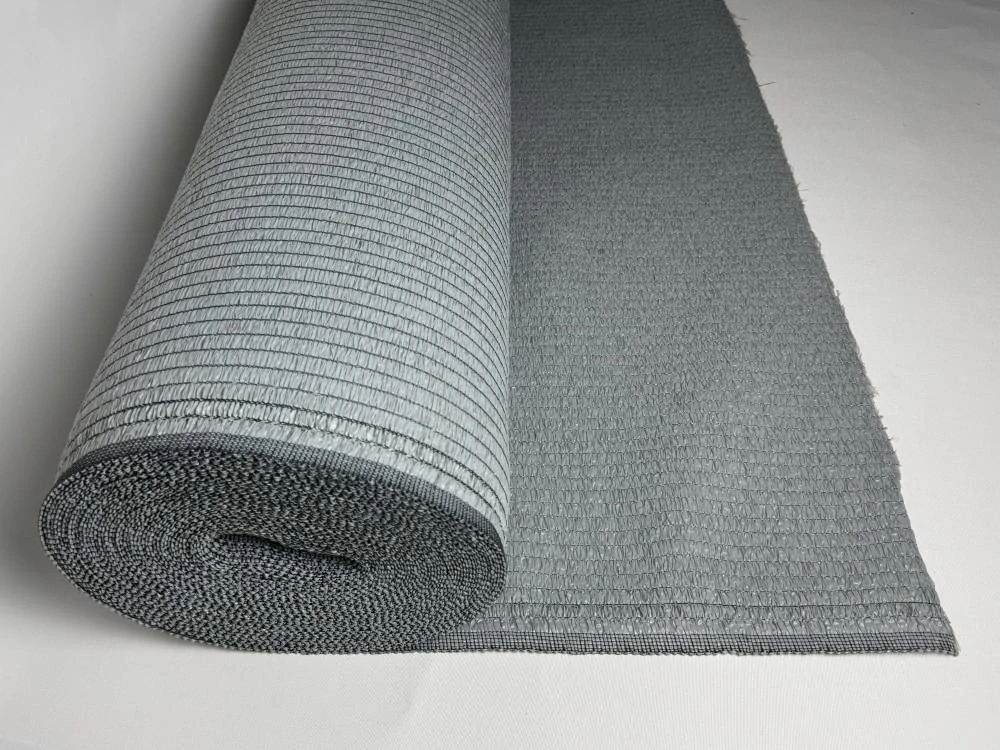 Stínící tkanina SuperPloteS 100%, výška 2,0 m - světle šedá