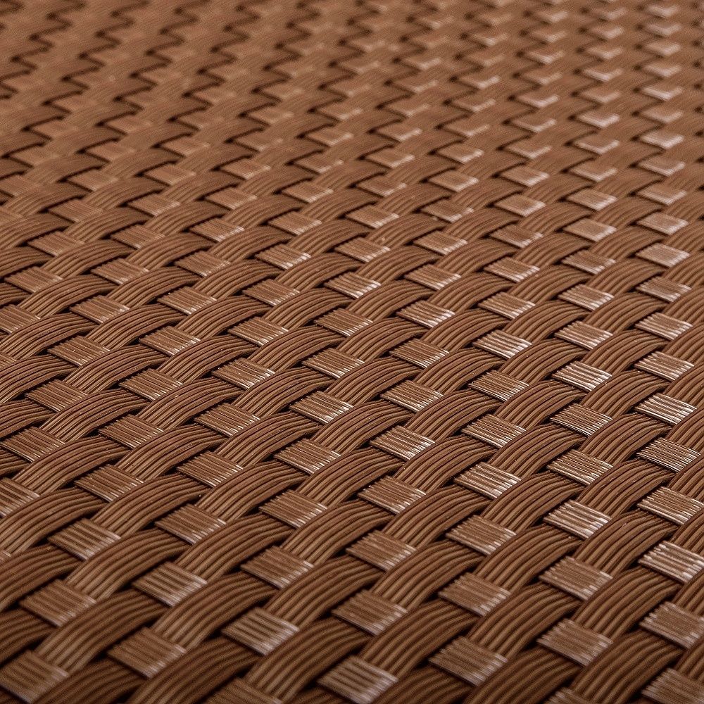 Umělý ratan - hnědá, výška 0,9 m