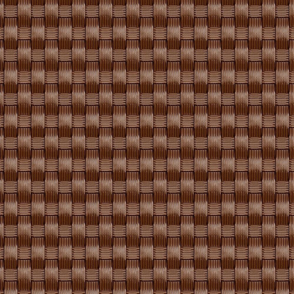 Ratanový plotový stínící pás - hnědá, 19cm x 2,55m