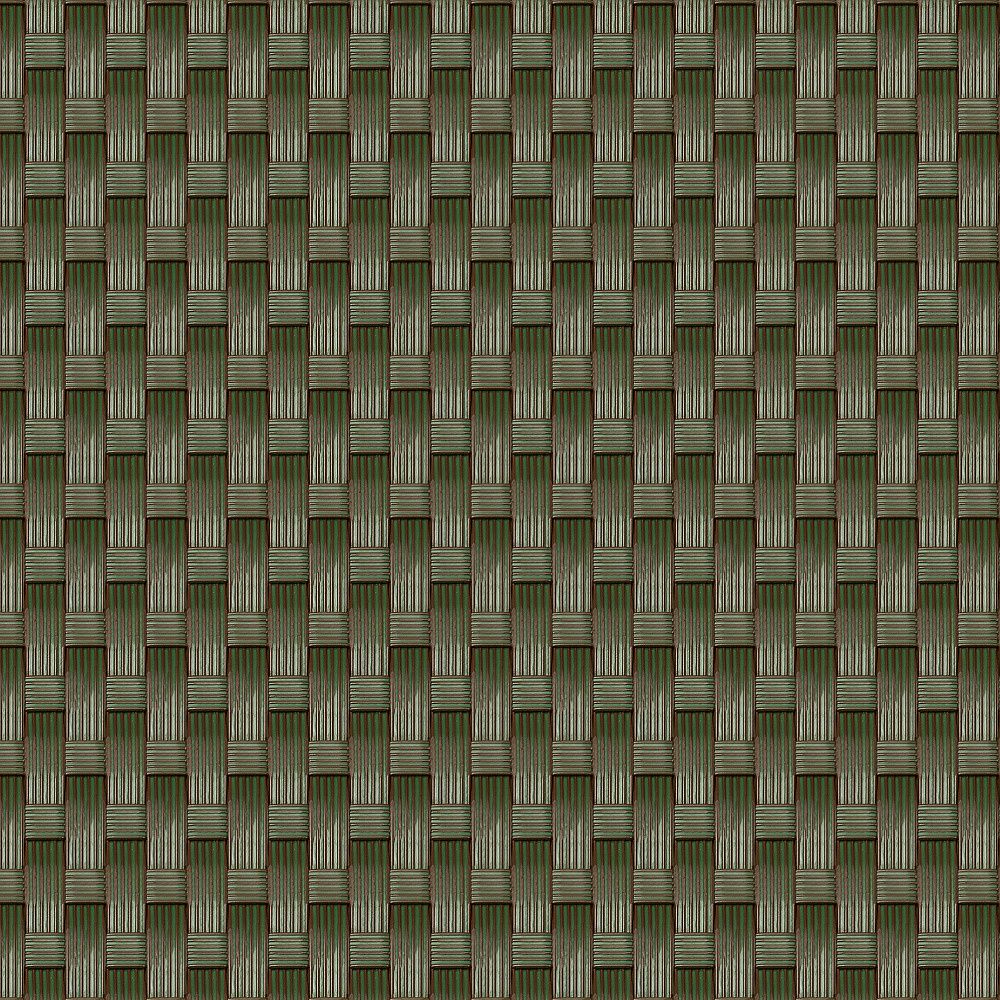 Ratanový plotový stínící pás - zelená, 19cm x 2,55m