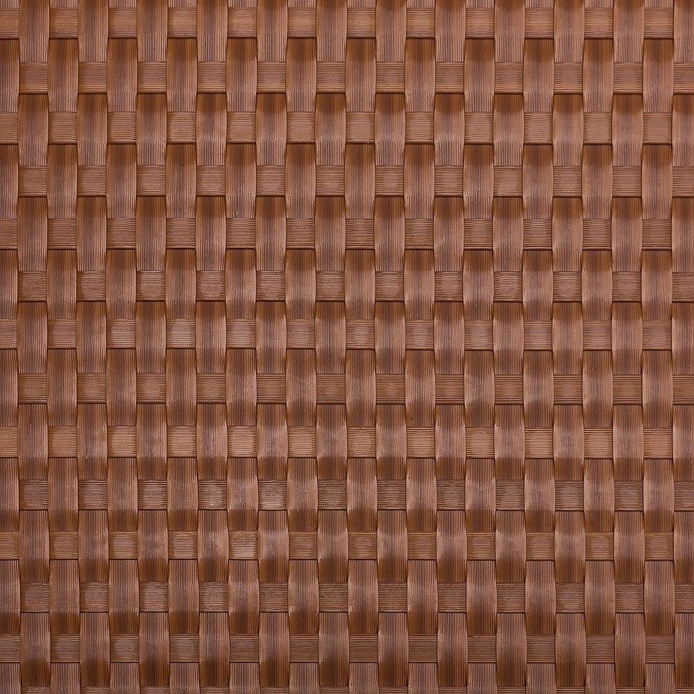 Ratanový plotový stínící pás - medově hnědá, 19cm x 2,55m