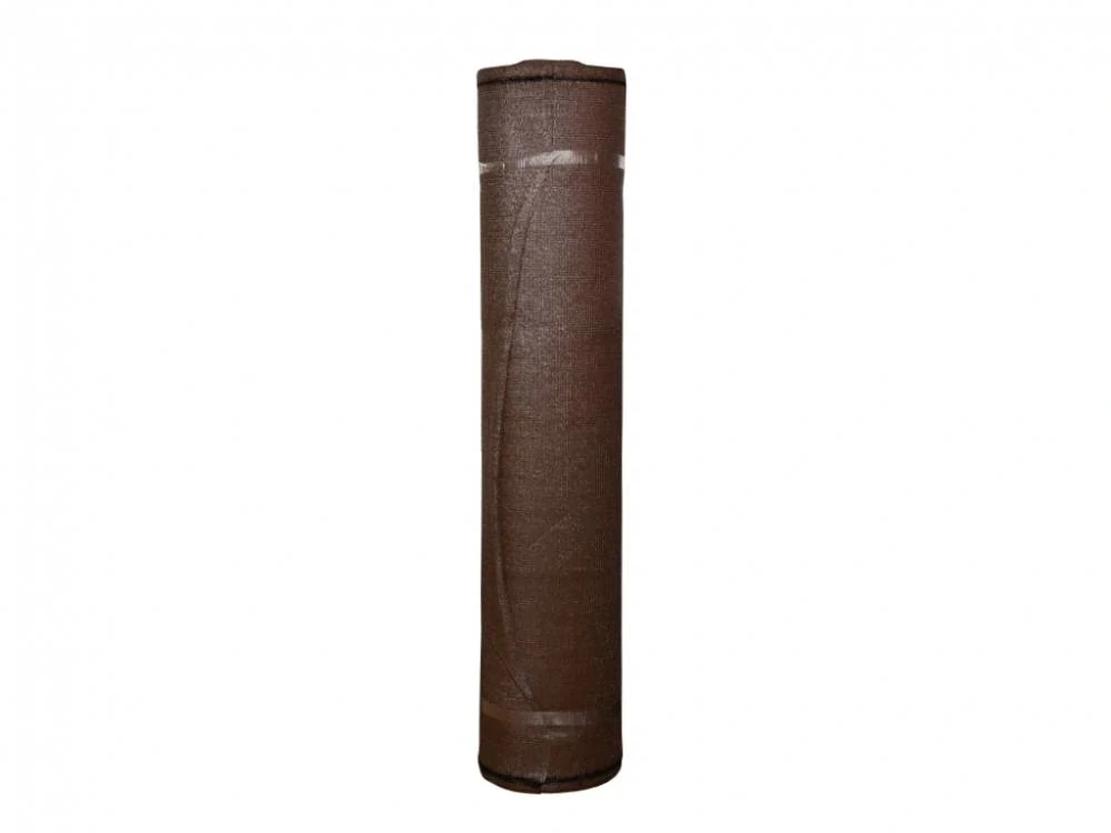 Stínící tkanina PloteS 90%, výška 1,6 m - tmavě hnědá