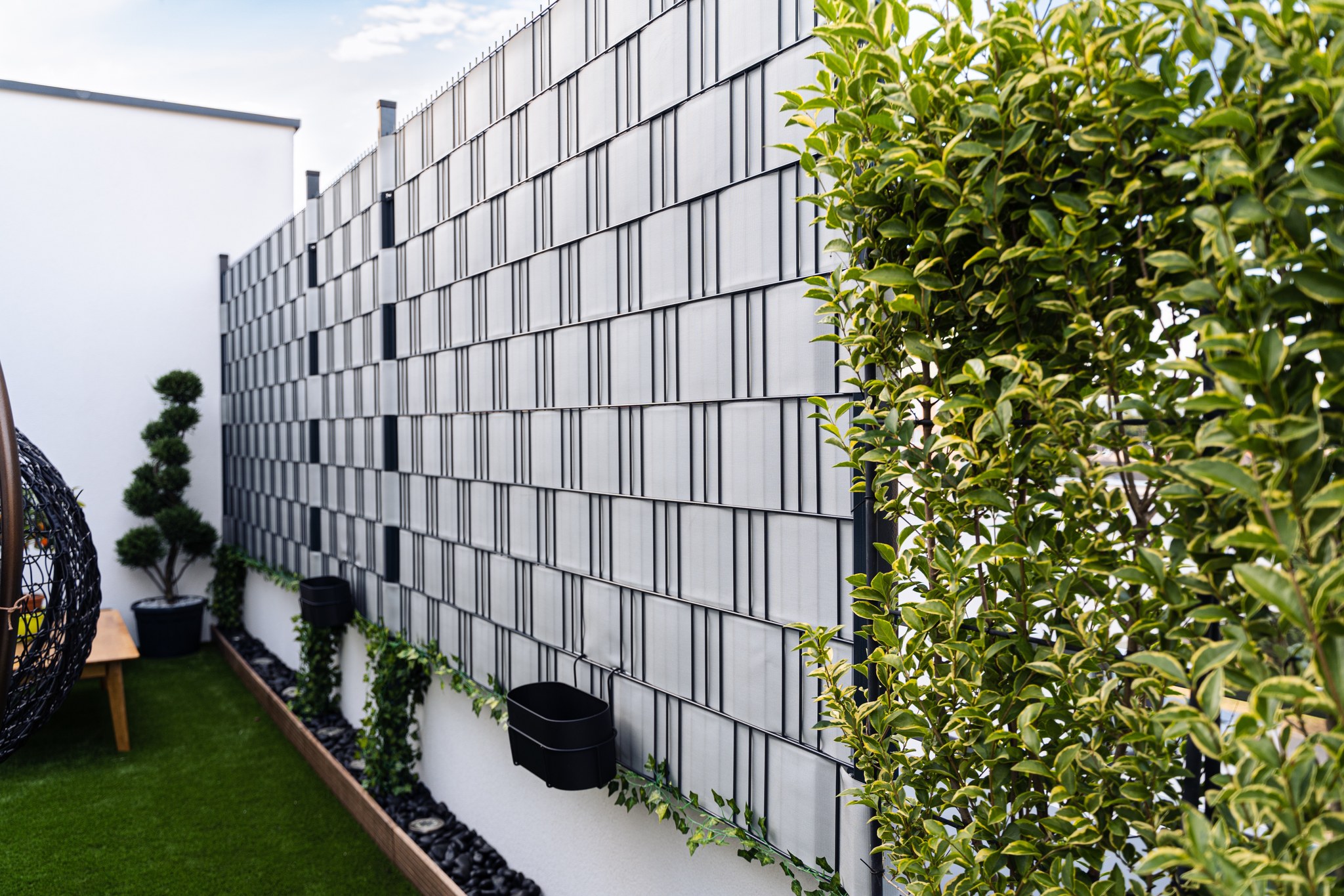 Tkaný textilní pás - hnědý, 19cm x 28m