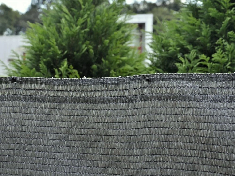 Stínící tkanina SuperPloteS 100%, výška 1,0 m - tmavě šedá