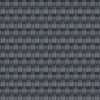 Umělý ratan - ocelově šedá, výška 0,9 m