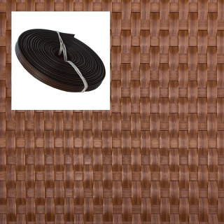 Ratanový opravný pásek - medově hnědá, 10m