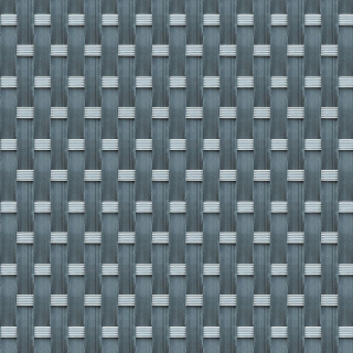 Umělý ratan - tmavě šedá / světle šedá, výška 1 m