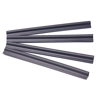 Zakončovací lišta - černá, 19cm